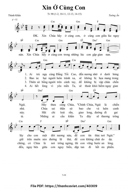 Xin ở cùng con - Tường Ân - trang 1