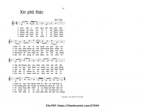 Xin phó thác - Anh Tuấn - trang 1