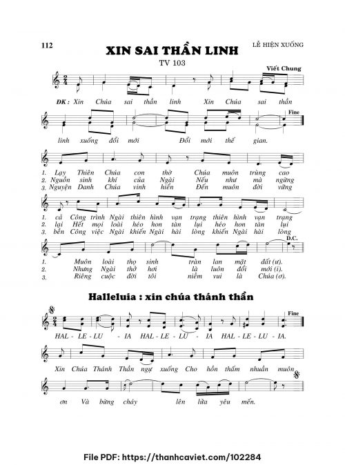 Xin sai thần linh - Viết Chung - trang 1