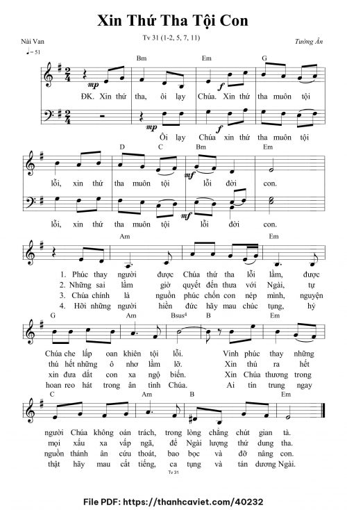 Xin thứ tha tội con - Tường Ân - trang 1