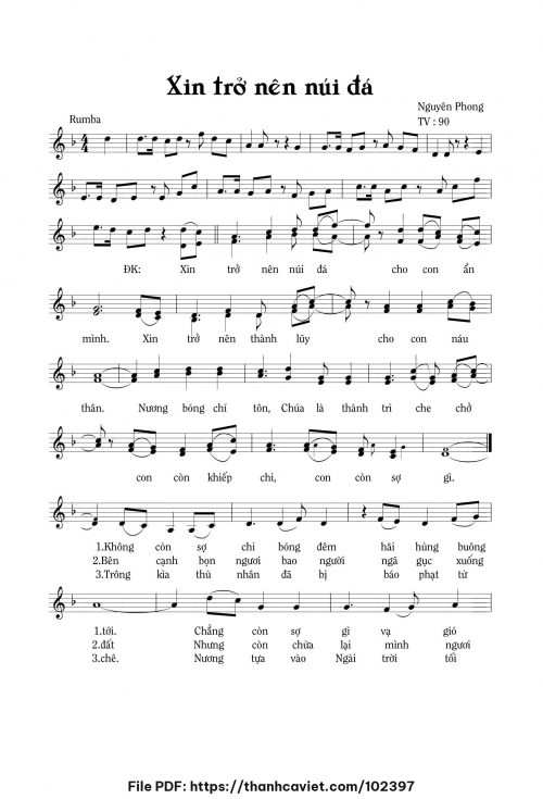 Xin trở nên núi đá - Nguyên Phong - trang 1