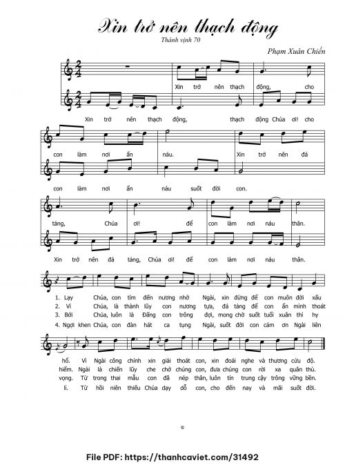 Xin trở nên thạch động - Phạm Xuân Chiến - trang 1