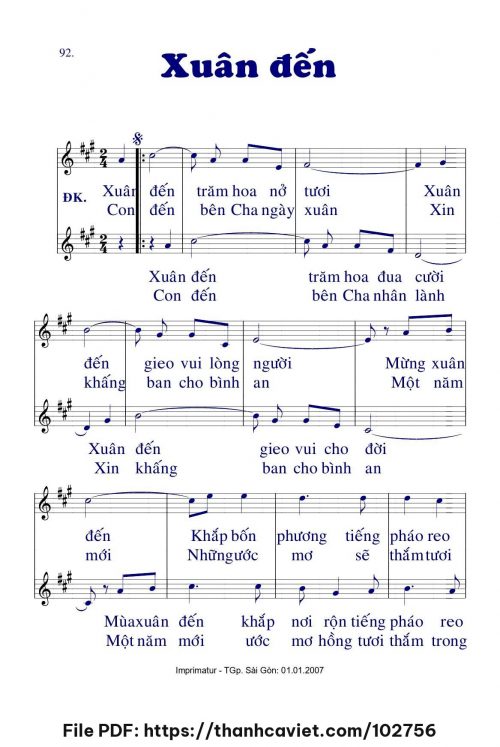 Xuân đến - Chưa biết - trang 1