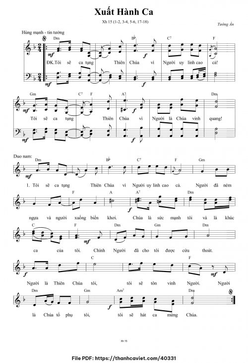 Xuất hành ca - Tường Ân - trang 1