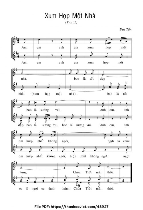 Xum họp một nhà - Duy Tân - trang 1
