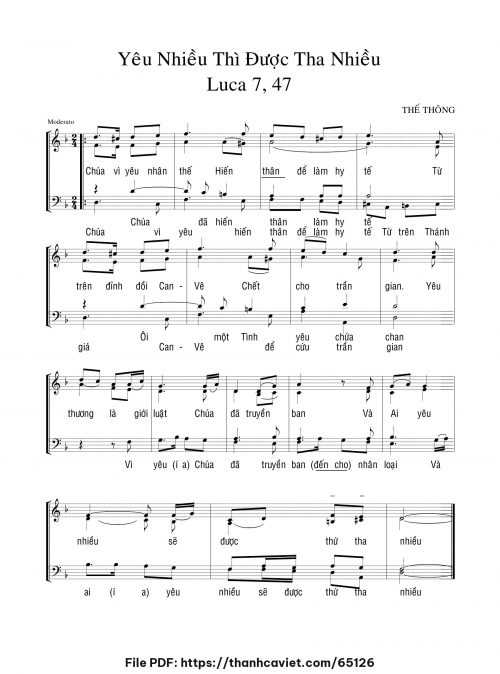 Yêu nhiều thì được tha nhiều - Thế Thông - trang 1