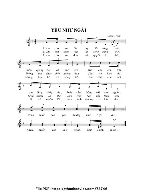 Yêu như Ngài - Cung Trầm - trang 1