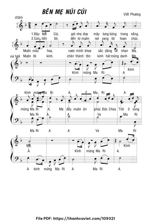 Bên Mẹ Núi Cúi - Viết Phương - trang 1