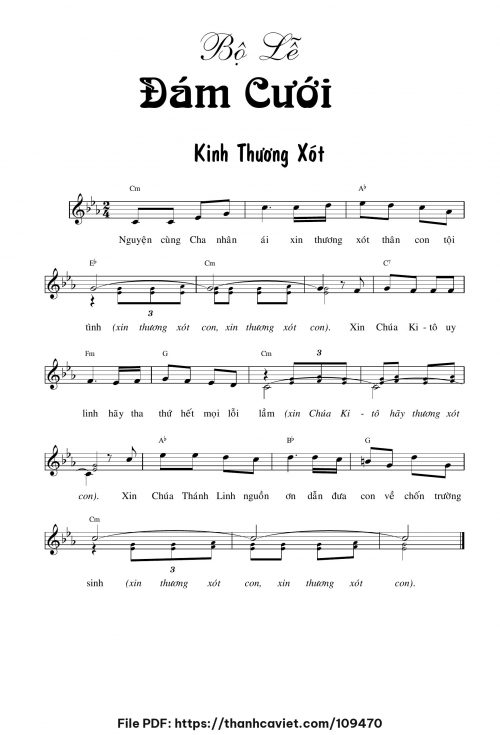 Bộ Lễ Đám Cưới - Chưa biết - trang 1