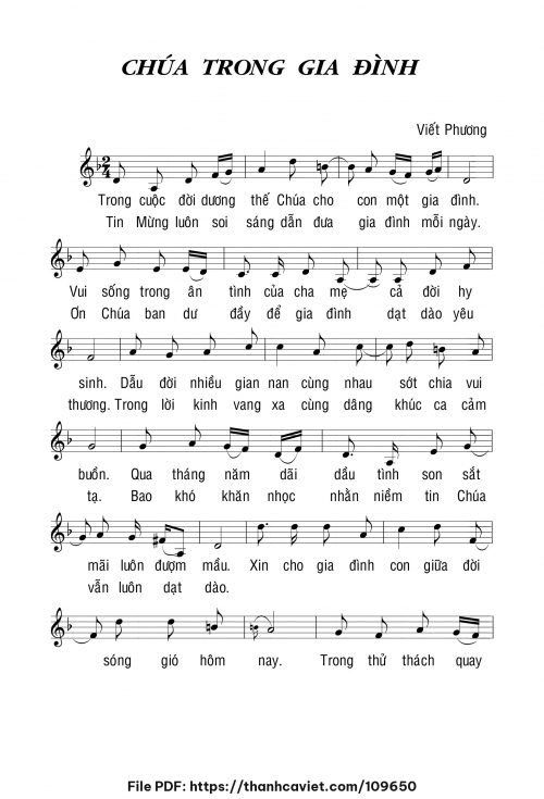 Chúa trong gia đình - Viết Phương - trang 1