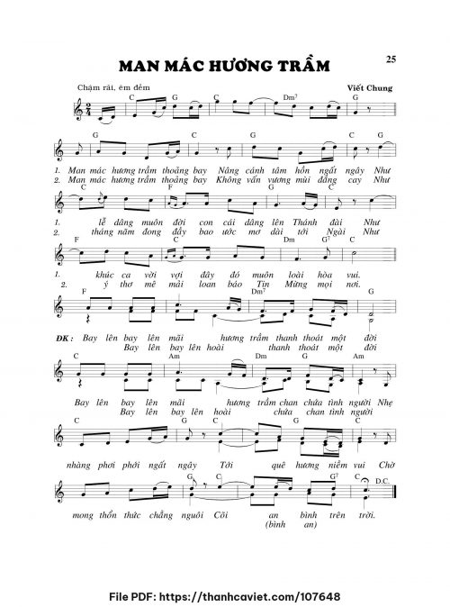 Man mác hương trầm - Viết Chung - trang 1