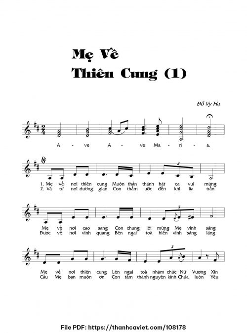 Mẹ về Thiên Cung 1 - Đỗ Vy Hạ - trang 1