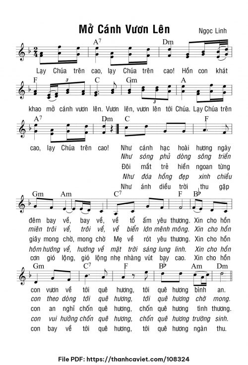Mở cánh vươn lên - Ngọc Linh - trang 1
