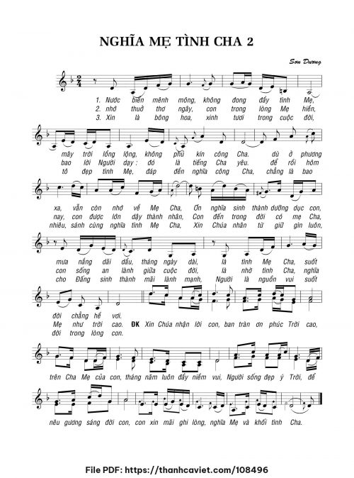 Nghĩa mẹ tình cha 2 - Sơn Dương - trang 1