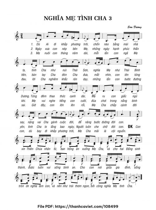 Nghĩa mẹ tình cha 3 - Sơn Dương - trang 1