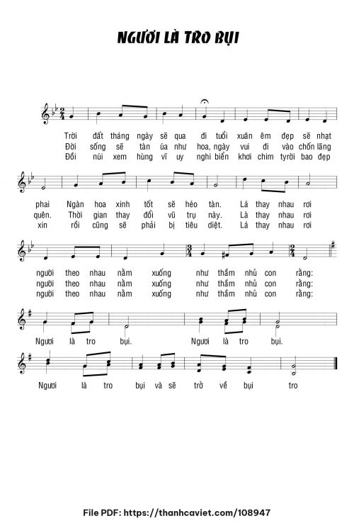Ngươi là tro bụi - Chưa biết - trang 1