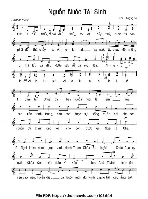 Nguồn nước tái sinh - Tín Vy (Hoa Phượng Vi) - trang 1