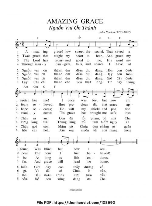 Nguồn vui ơn Thánh - John Newton - trang 1