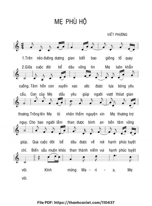 Mẹ phù hộ - Viết Phương - trang 1