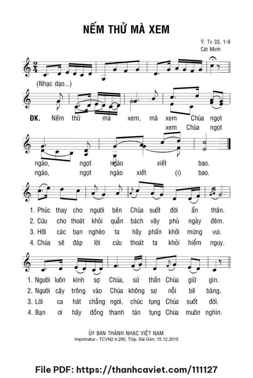 Nếm thử mà xem - Cát Minh - trang 1