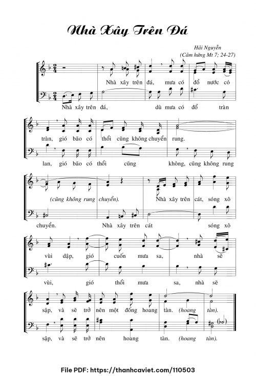 Nhà xây trên đá - Hải Nguyễn - trang 1