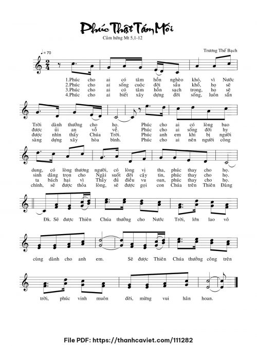 Phúc thật tám mối - Trương Thế Bạch - trang 1