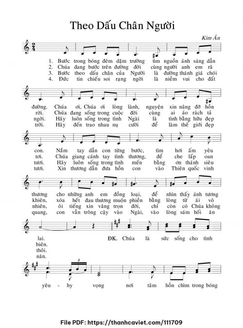 Theo dấu chân Người - Kim Ân - trang 1