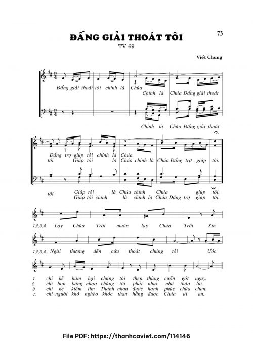 Đấng giai thoát tôi - Viết Chung - trang 1