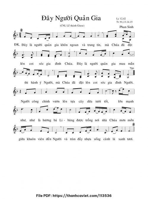Đây người quản gia - Phan Sinh - trang 1