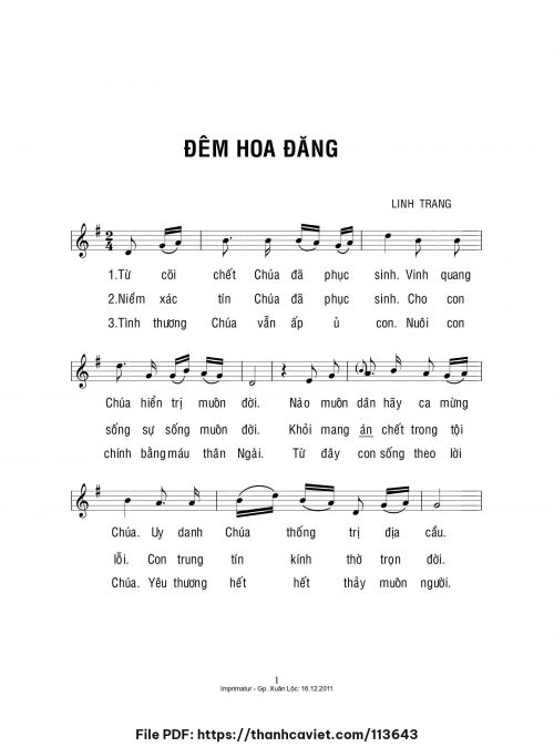 Đêm hoa đăng - Linh Trang - trang 1
