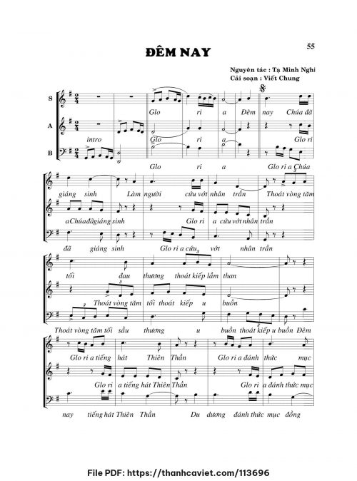 Đêm nay - Hải Triều - trang 1