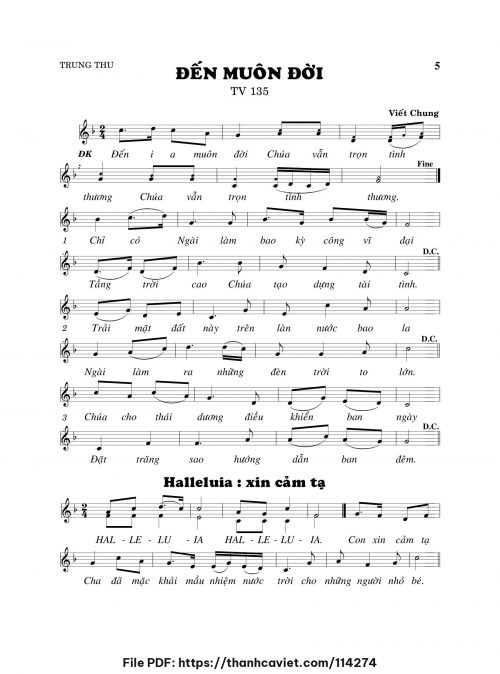 Đến muôn đời - Viết Chung - trang 1