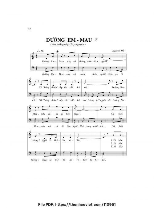Đường Emmau - Hải Ánh - trang 1