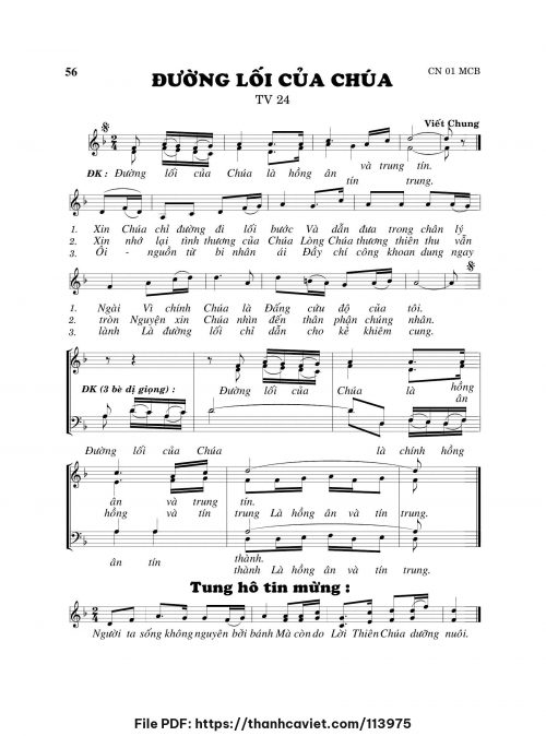 Đường lỗi của Chúa - Viết Chung - trang 1