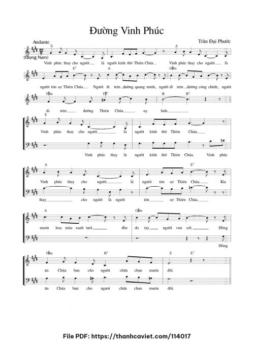 Đường Vinh Phúc - Trần Đại Phước - trang 1