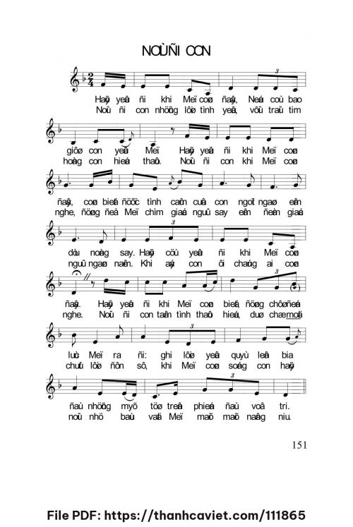 Nói đi con - Lm. Nguyễn Duy - trang 1
