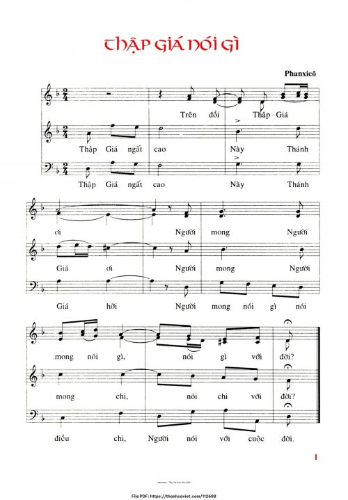 Thập Giá nói gì - Phanxicô - trang 1