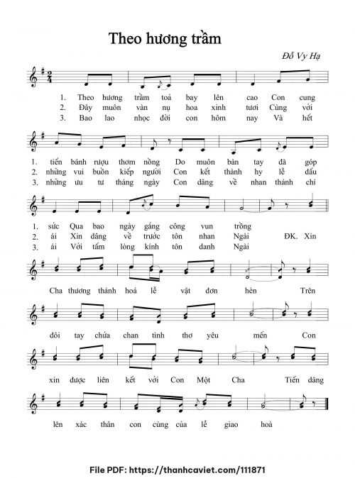 Theo Hương Trầm - Đỗ Vy Hạ - trang 1