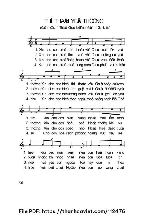 Thì thầm yêu thương - Lm. Nguyễn Duy - trang 1