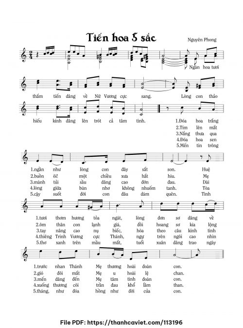 Tiến hoa năm sắc - Nguyên Phong - trang 1